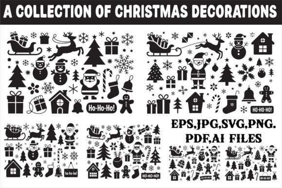 Download A Collection of Christmas Decorations - Christmas decorations Collection