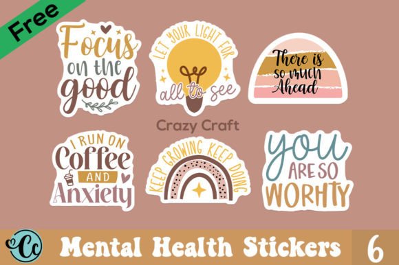 Download Free Mental Health Stickers Designs - Designs Collection