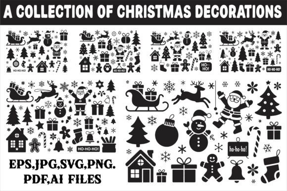 Download A Collection of Christmas Decorations - Christmas decorations Collection