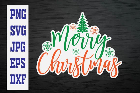 Download Merry Christmas Sticker Designs - Designs Collection
